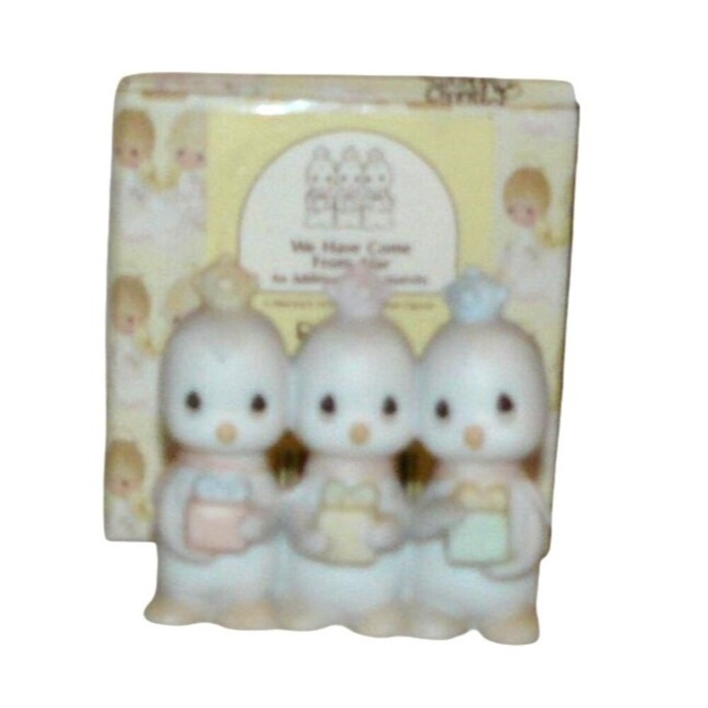 Precious Moments We Have Come from Afar Figurine Three Kings 1991 Retired Vintag